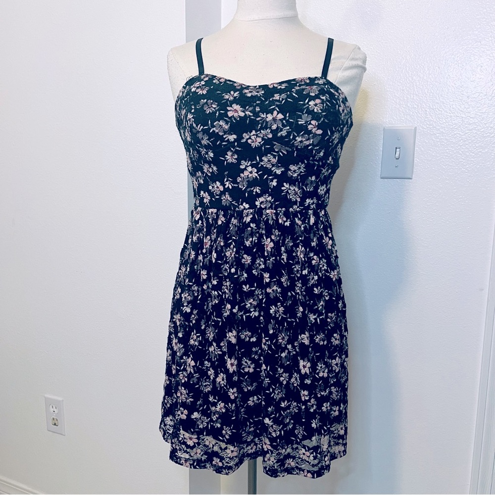 Black Floral Dress